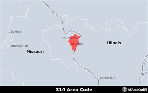 <b>314</b> : Middletown. . Time zone for area code 314